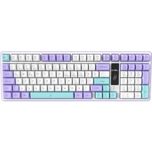 1001 Luma LCD Logo Ekran - Chromatic Rgb Modlu - Ultra Tepkime & Konfor 100 Tuş Kablolu Membran Gaming &