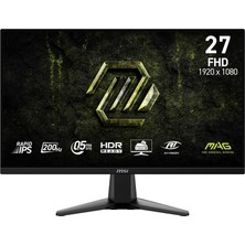 1001 Mag 275F E20 27″ 200Hz 0.5ms Adaptivesync Hdr Ready Fhd Rapid IPS Gaming Monitör