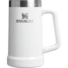 1001 Vacuum Stein Termos Bardak 0.7 Litre - Beyaz (Frost) | Paslanmaz Çelik