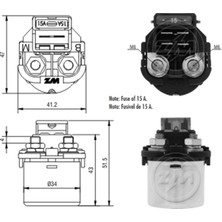 Zm 101 Mars Otomatigi 12V Honda Cbx 200 Strada - Nx 200 - Xr 200