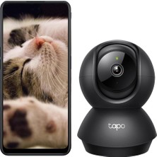 1001 Tp-Link C211 2k 3mp Yatay ve Dikey Ev Güvenliği Wi-Fi Kamerası