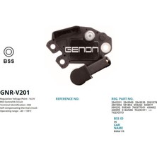 Genon V201 Alt. Konjektor 12V Bmw 316D - 320D - 520D - X3 2.0d - X5 - 730D -740D (Bss) VR-V3231-M543