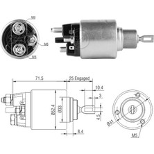 Zm 7382 Mars Otomatigi 12V Mercedes-Benz Sprinter 311 Cdı - 415 Cdı - 515 Cdı