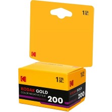 1001 Kodak GOLD200 Kart 35MM 36 Poz Renkli Negatif Analog Fotoğraf Filmi (135) Iso 200 Gün Işığı R