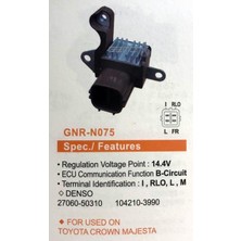 Genon N075 Alt. Konjektor 12V Toyota Crown Majesta (I. Rlo. L. M) 27060-50310-104210-3990