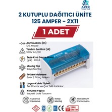 Sutem 2 Kutuplu Dağıtıcı Ünite 125 Amper 2X11 - 1 Adet