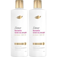 1001 Saç Bakım Kremi Keratin Uzun Saç Terapisi 350 ml (2 Paketi)