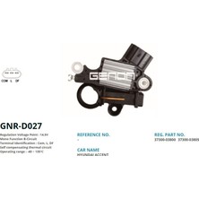 Genon D027 Alt. Konjektor 12V Hyundai Accent (Com. L. Df) 37300-03800-37300-03805