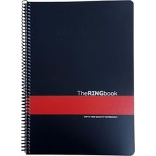 1001 Gıpta The Rıngbook Spiralli Pp Kapak A4 Kareli Defter 80 Yaprak
