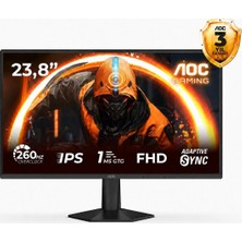 1001 24G50Z2 23.8″ 260Hz 0.3ms Fast IPS Adaptive Sync HDR10 Fhd Siyah Gaming Monitör