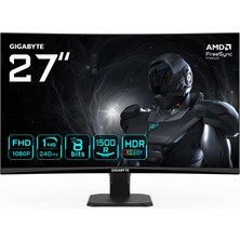 1001 Monitör 27" LED Kavisli GS27FC2 VA/1MS/240HZ/FHD