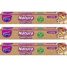 1001 Natura Streç Film 15 mt Üçlü Set
