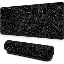 1001 Xxl Oyuncu Mouse Pad 90X40 cm 3mm Dikişli Kaymaz Taban Büyük Gaming Mouse Pad Desk Mat Dünya Har