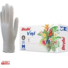 1001 Vnyl Pudrasız Eldiven - 100'LÜK Kutu