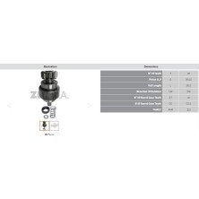 Zen 1780 Mars Dislisi 10 Dıs Nissan Frontier S14413C-23300EB71E