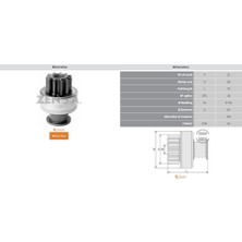 Zen 1098 Mars Dislisi 11 Dıs Hino Kamyon UMD-5582-1.01.1098.0