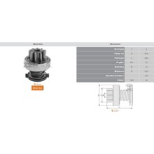 Zen 1173 Mars Dislisi 9 Dıs Nissan Vanette UMD-5652-9003336290