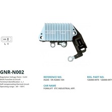 Genon N002 Alt. Konjektor 12V Daihatsu / Subaru / Forklift Is Makinasi 57.5mm (L.ı) VR-H2005-15H-IN254-IN255