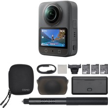 1001 Osmo 360 Adventure Combo - 1 Inç Sensörlü 360 Derece Kamera, Yerel 8K-360° Video, 120MP Panoram