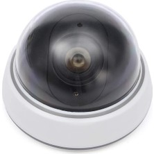 1001 Kırmızı Ledli Maket Dome Sahte Kamera