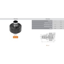 Zen 1215 Mars Dislisi Toyota Hilux 2.8 D / Toyota Land Crusier ( Zen -0921 - Zen -0946 - Zen -0947 - Zen -1097 - Z EN-1601) 2801154070