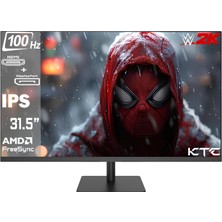 1001 H32T13 31,5''100Hz 3ms (Hdmı+Displayport) 2560 1440 Freesync IPS Flat Monitör