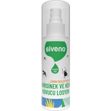 1001 Sivrisinek ve Kene Kovucu Sprey Losyon Bitkisel Tüm Vücut Için Aile Boy 100 ml