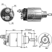 Zm 479 Mars Otomatigi 12V Fiat Strada 1.7 Tds 1999 - 1.9d 2000 (SBO-0479) SBO-0479
