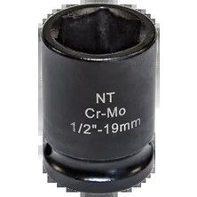 Nt Tools 1/2" 26 mm Havalı Lokma Kısa (NTZL1226)