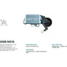 Genon N016 Alt. Konjektor 12V Toyota Celica 100 Amp 3 Fıs 63.5mm (L. I. S) VR-H2005-33A-IN434