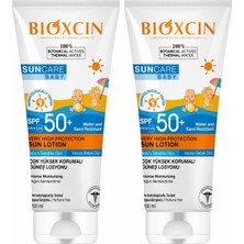1001 Hassas Ciltler Için Çok Yüksek Korumalı Mineral Güneş Kremi Bebek 50 Spf 100 ml (2 Paketi)