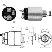 Zm 2579 Mars Otomatigi 12V Fiat 128 - Regeta / Lancia / Zaztava Yugo