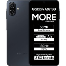 1001 Galaxy A07 5g (4gb Ram, 128GB Depolama) | 6,7 Inç Hd+ 120Hz Ekran | Mediatek Dimensity 6300 | 50MP