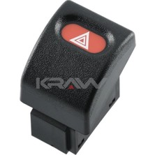 Kraw AN-1380 Dörtlü Flaşör Anahtari Opel Astra F 91>98 6240138-1241659-9138043-90328595