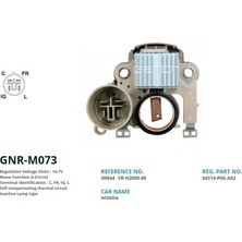 Genon M073 Alt. Konjektor 12V Honda Accord Yuvarlak Soketli (C. Fr. Ig. L) VR-H2009-88-IM844-04314-P0G-A02