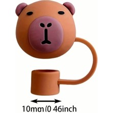 1001 Capybara Stanley Uyumlu Pipet Tıpası, Pipet Kouryucu Silikon Tıpa