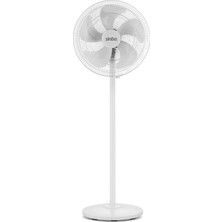 1001 SF-6798 Ayaklı Vantilatör, 5 Kanatlı - 40 cm (16 Inç) Yeni Nesil Pervane, 55W Düşük Enerji T