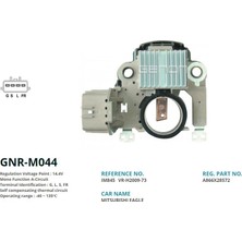 Genon M044 Alt. Konjektor 12V Mitsubishi Carisma 2000 ---> (G. L. S. Fr) VR-H2009-73-IM845-A866X28572
