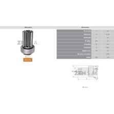 Zen 1017 Mars Dislisi 10 Dıs Nissan Maxima (Ccw) UMD-5676-211445100