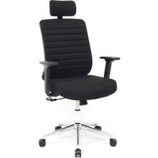 1001 Comfort Plus Black Ofis Koltuğu Makam Koltuğu Çalışma Koltuğu
