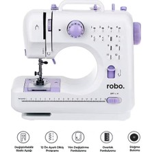 1001 12 Fonksiyonlu Dikiş Makinesi, Beyaz, 2 Yıl Garantili, 50/60 Hz