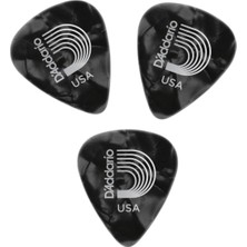 1001 Daddario 1cap4-Bk 3 Adet Gitar Pena 0.70 mm Siyah Medium