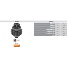 Zen 1081 Mars Dislisi 12 Dıs Ford Heavy Duty F250-F350 - Lt Trucks E-Series Vans - Excursion 1C3U11350AB-54217