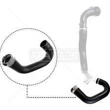 Rapro 18516 Turbo Hortumu (Uç Parça) Çikiş Opel Mokka 12-> 1.6 A-B-D16DTH-DTN-DTU 39071730-95371558-1302287-835134