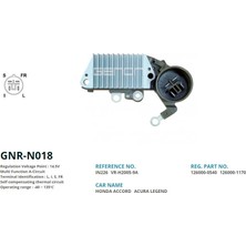 Genon N018 Alt. Konjektor 12V Honda Accord 4 Fıs 63.5mm (L. I. S. Fr) VR-H2005-9-VR-H2005-9A-IN226