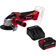 1001 Tc-Ag 18/115 Li - Solo, Akülü Avuç Taşlama ve Einhell 18V 4,0 Ah Pxc Starter Kit (Başlangıç S