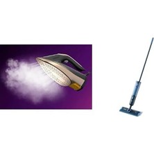 1001 Azur 8000 Serisi Buharlı Ütü DST8070/80 ve Oneup 3000 Serisi Elektrikli Mop XV3101/01, Ütüleme