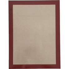 1001 Yanmaz Yapışmaz Silikon Pişirme Matı, Fırın Altlığı, 30X40 Cm, 116 Gr, 0.75 mm Kalınlık,