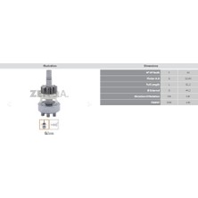 Zen 2043 Mars Dislisi 10 Dıs Toyota Corolla 1.5-2.0 2019 1283711550-28100F2060