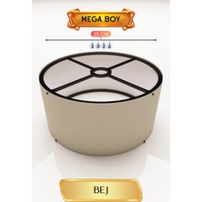 My Best Store Bej Lambader Başlığı 35 cm Mega Boy